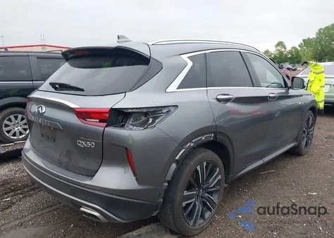 2021 Infiniti Qx50 Luxe Awd from USA, damaged, VIN 3PCAJ5BB7MF126327